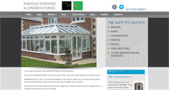 Desktop Screenshot of norfolkwindows.co.uk